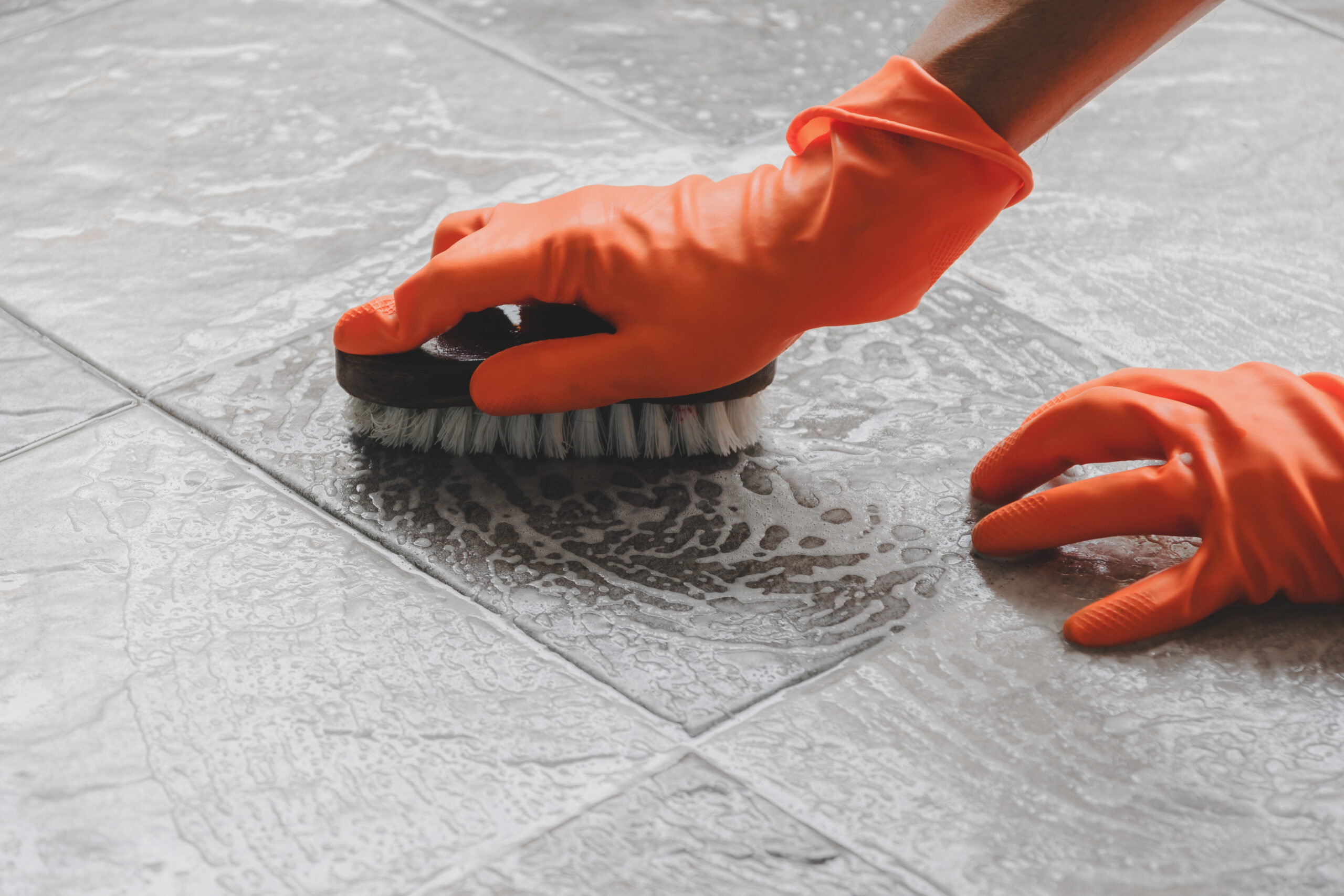 How to Clean Greasy Kitchen Floor Tiles Safely
