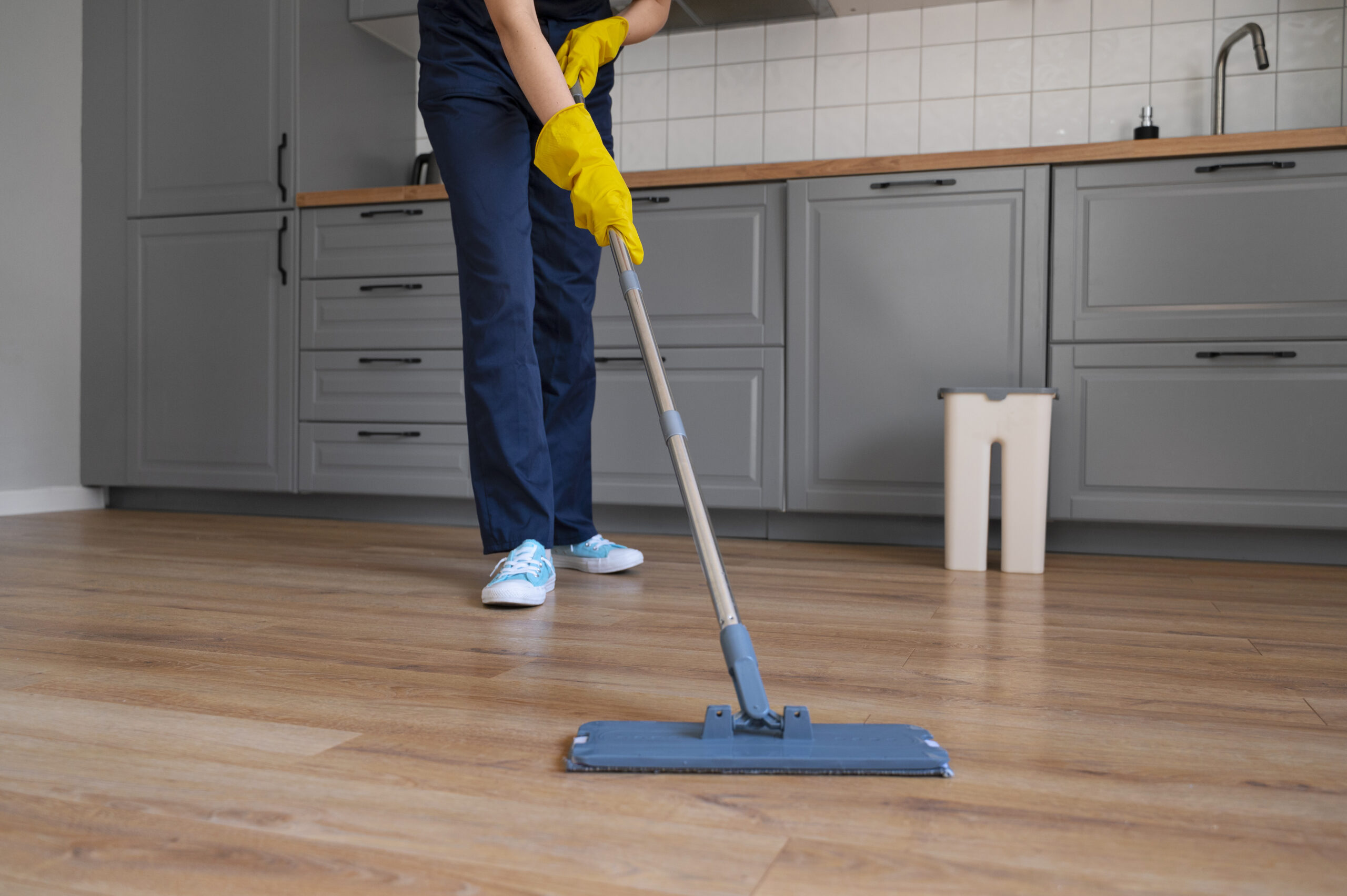 Clean a Kitchen Floor