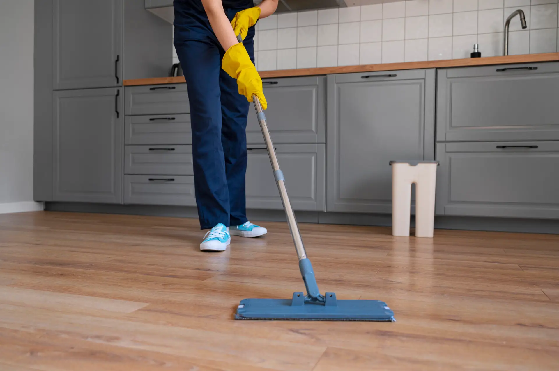 Clean a Kitchen Floor