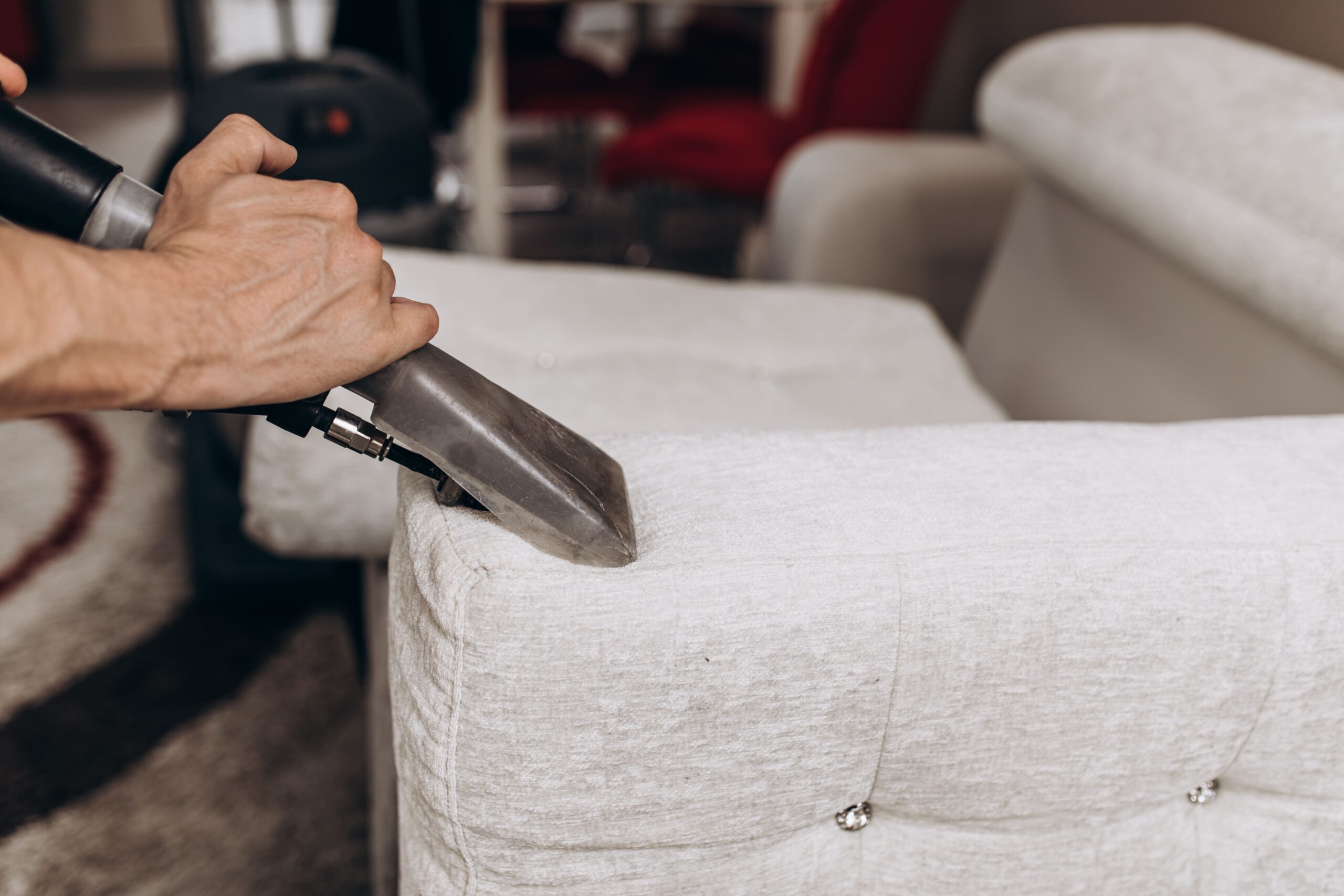 Clean a Fabric Sofa Without Damage